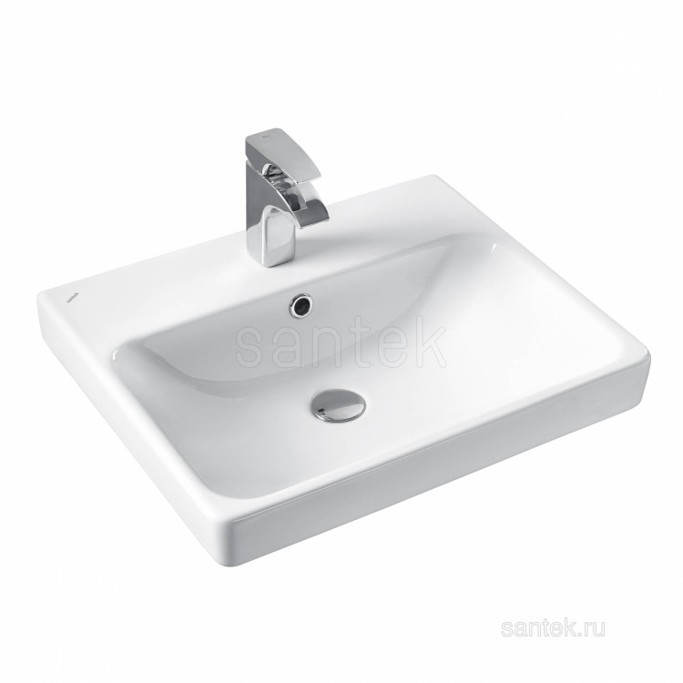 Раковина Santek Адриана 55 с отверстием под смеситель 1WH501620