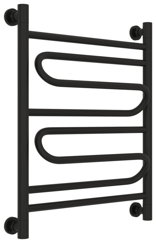 Полотенцесушитель водяной Сунержа Элегия+ 600х500 Матовый чёрный
