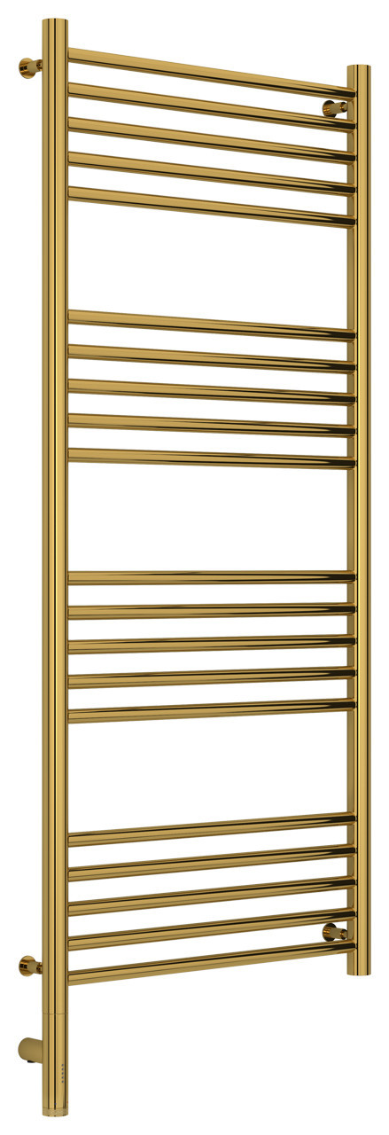 Полотенцесушитель электрический Сунержа Богема 3.0 прямая 1200х500 МЭМ левый Золото