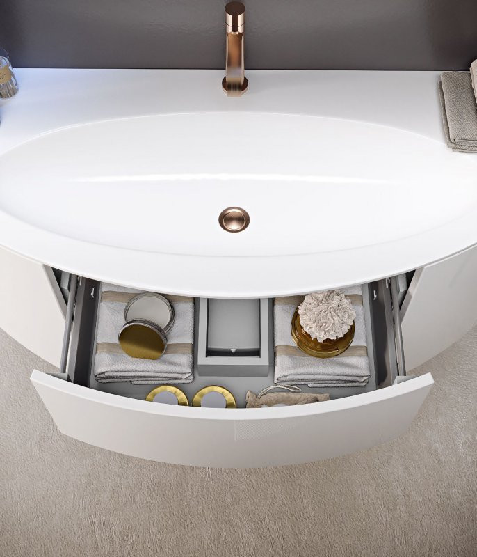 Стеклянная раковина 92x52 Cezares 82399