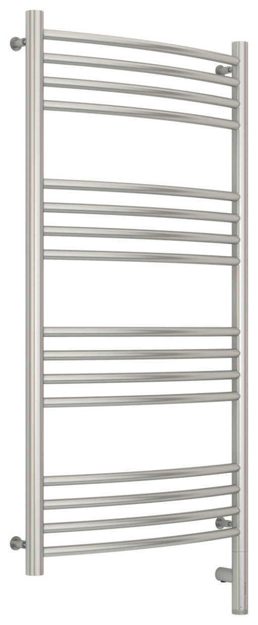 Полотенцесушитель электрический Сунержа Богема 3.0 выгнутая 1000х500 МЭМ правый Сатин