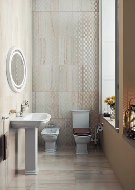 Комплект напольного унитаза Zentrum back to wall, сиденье микролифт, механизм 3/6 л