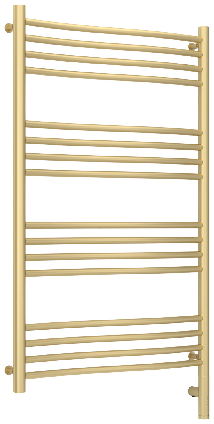 Полотенцесушитель электрический Сунержа Флюид 3.0 1000х600 МЭМ правый Матовая шампань