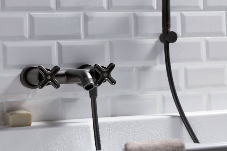 Настенный смеситель для ванны/душа Jacob Delafon NOUVELLE VAGUE E78350-BLV