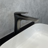 COMFORTY. Смеситель для раковины, картридж 35 мм, графит, FC074B-CGT