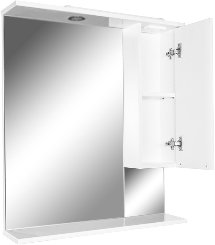 Зеркальный шкаф Orange Глория 75 с подсветкой