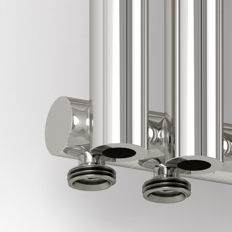 Отопительный радиатор Сунержа Эстет-1 EU50 левый 1800х180 4 секции RAL 7024 Графитовый серый