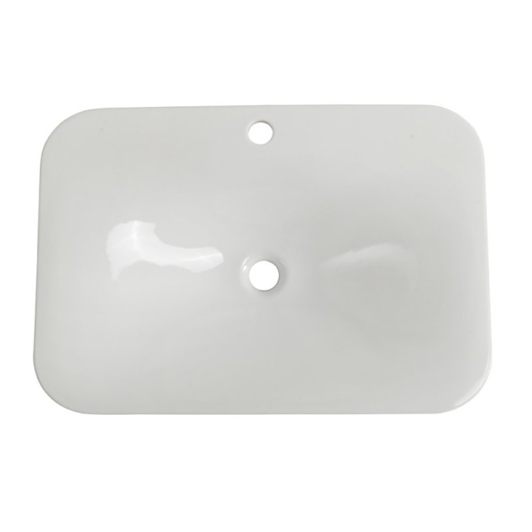 Раковина керамическая полувстраиваемая Cezares CZR-DRO-65-LVB