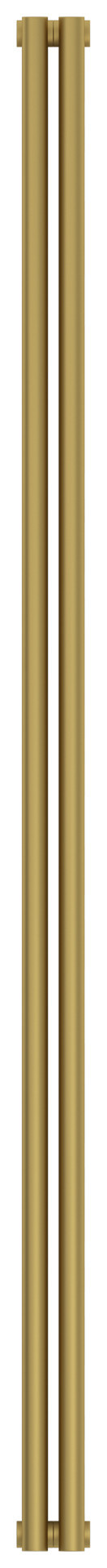 Отопительный радиатор Сунержа Эстет-1 1800х90 2 секции Матовое золото