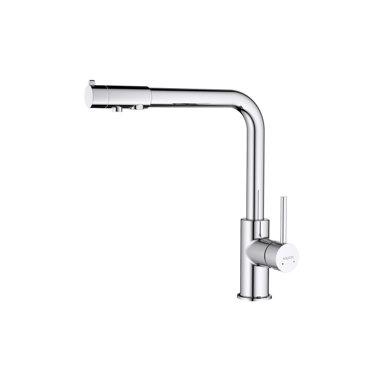 Смеситель для кухни с подключением к фильтру питьевой воды Aquatek AQ1386CR ЕВРОПА