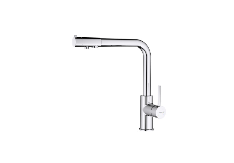 Смеситель для кухни с подключением к фильтру питьевой воды Aquatek AQ1386CR ЕВРОПА