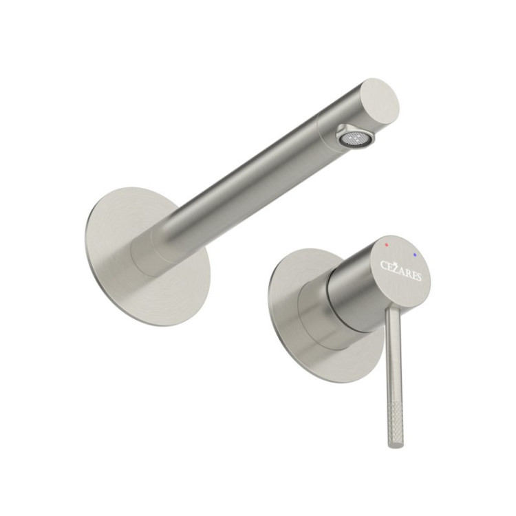 Смеситель для раковины встраиваемый с внутренней частью, без донного клапан Cezares RELAX-BLI2-2-IN-W0