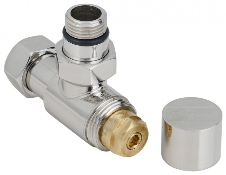 Вентиль Сунержа угловой под шестигранник G 1/2