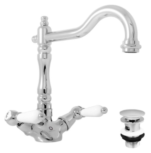 Смеситель для раковины Rav Slezak Morava retro MK521.5/8