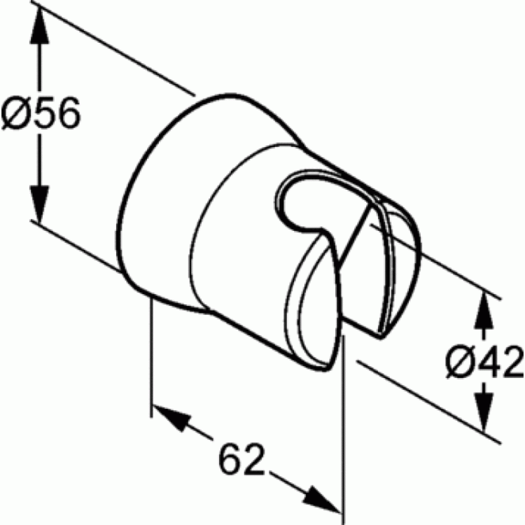 Держатель ручного душа Kludi Balance 5205005-00