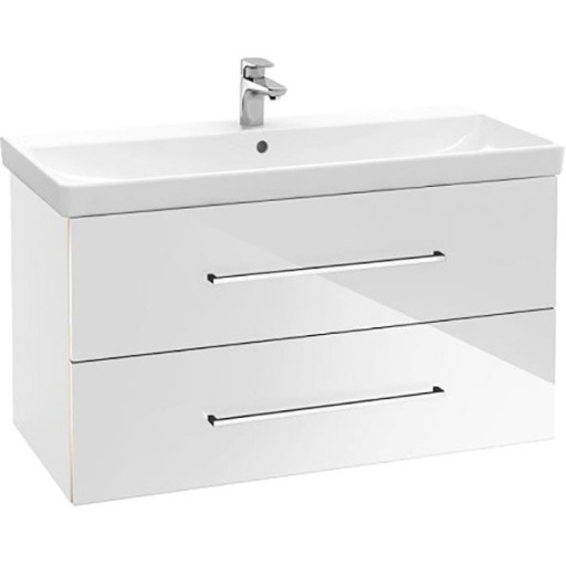 Тумба под раковину Villeroy&amp;Boch Avento 100 подвесная 2 выдвижных ящика