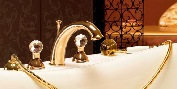 Смеситель на борт ванны Webert Karenina KA730101