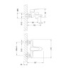 Смеситель Lemark Point LM0314C для ванны