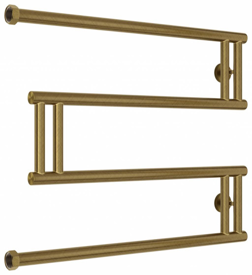 Полотенцесушитель водяной Сунержа High-Tech model &quot;M+&quot; 500х650 Состаренная бронза