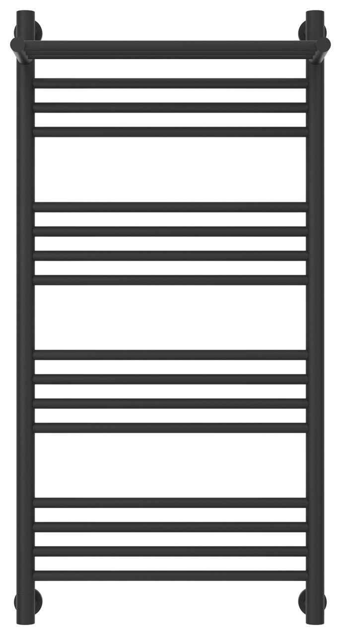 Полотенцесушитель водяной Сунержа Богема с полкой+ 1000х500 Тёмный титан муар