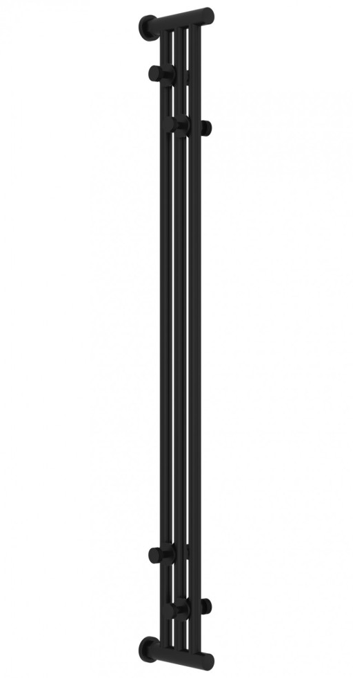 Полотенцесушитель водяной Сунержа Хорда 1200х195 Матовый чёрный