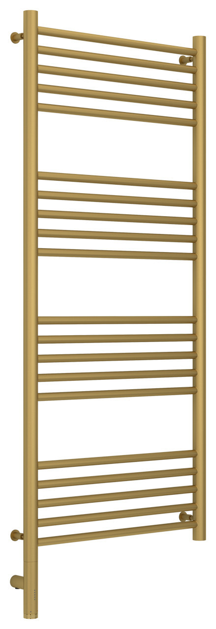 Полотенцесушитель электрический Сунержа Богема 3.0 прямая 1200х500 МЭМ левый Матовое золото