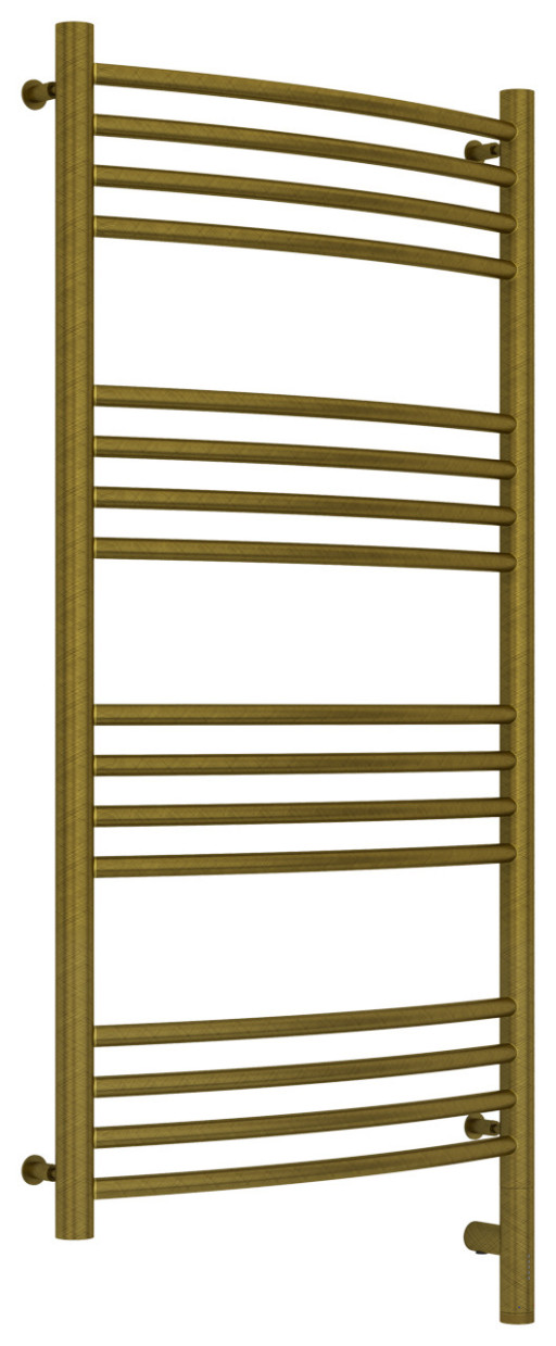 Полотенцесушитель электрический Сунержа Богема 3.0 выгнутая 1000х500 МЭМ правый Состаренная бронза