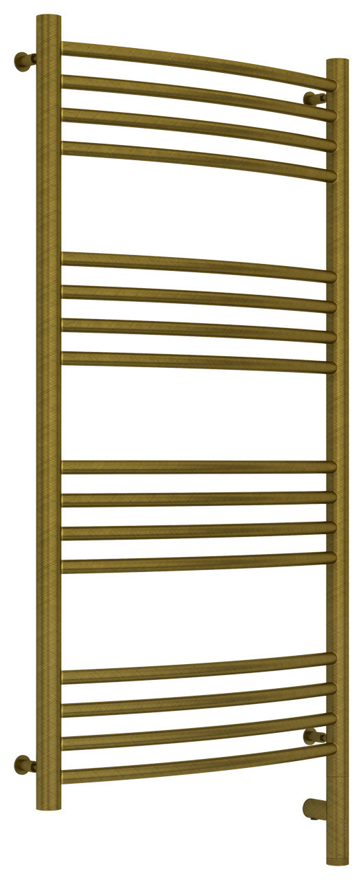 Полотенцесушитель электрический Сунержа Богема 3.0 выгнутая 1000х500 МЭМ правый Состаренная бронза