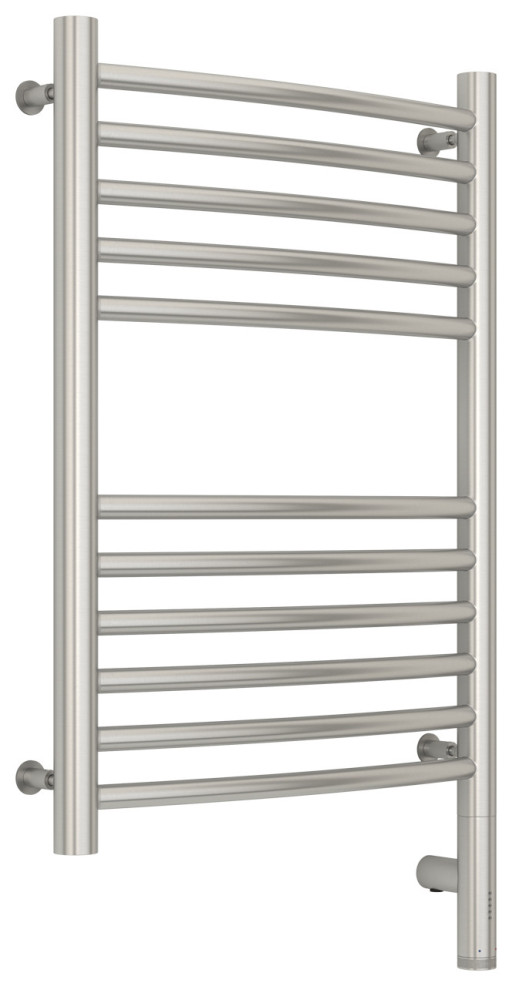 Полотенцесушитель электрический Сунержа Богема 3.0 выгнутая 600х400 МЭМ правый Сатин