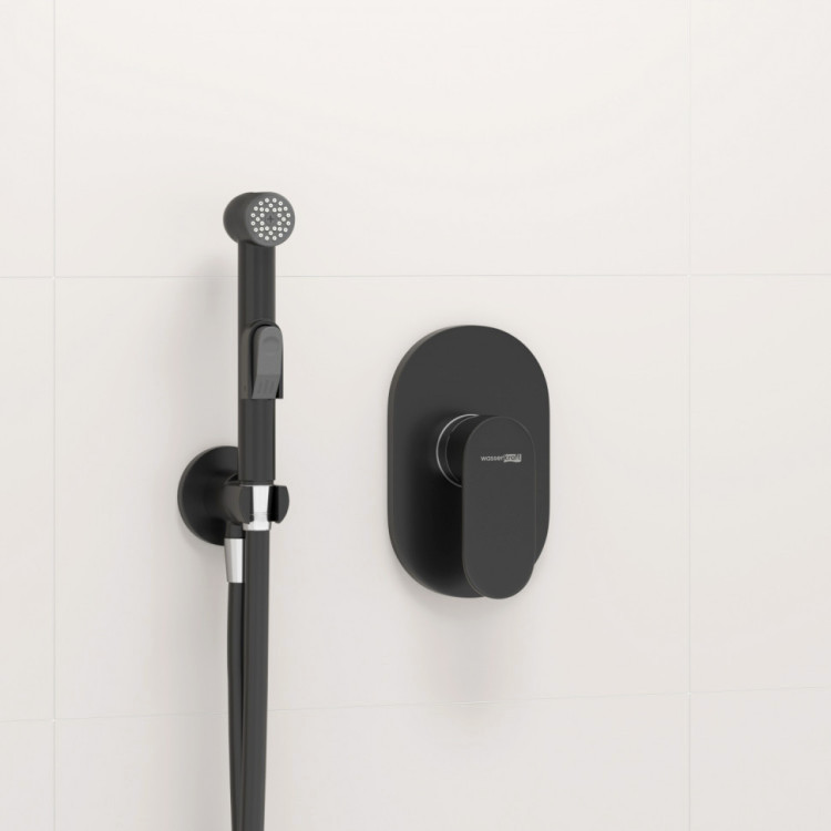 WasserKRAFT A117451 Встраиваемый комплект для биде со шлангом 150 см