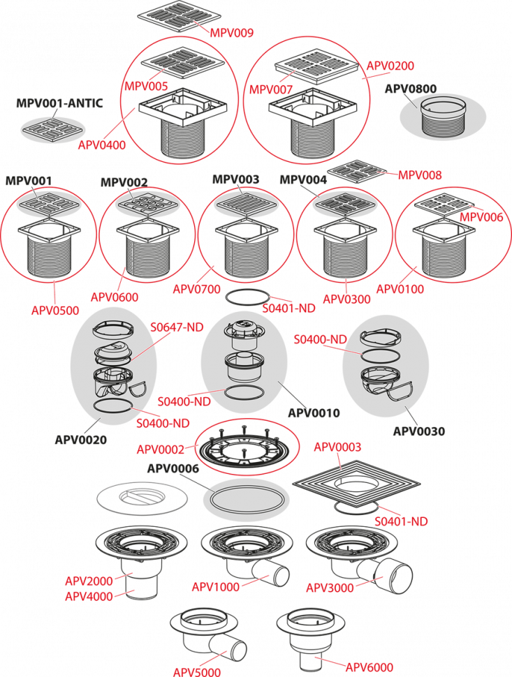Сливной трап 105×105/50/75 мм боковой сток, решетка из нержавеющей стали, фланец из нержавеющей стали, воротник изоляции 2–го уровня, гидрозатвор сухой и мокрый Alcadrain APV3344