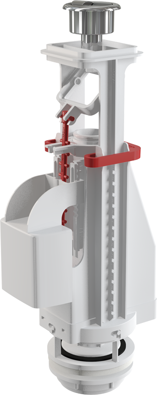 Сливной механизм с двойной кнопкой Alcadrain A08A