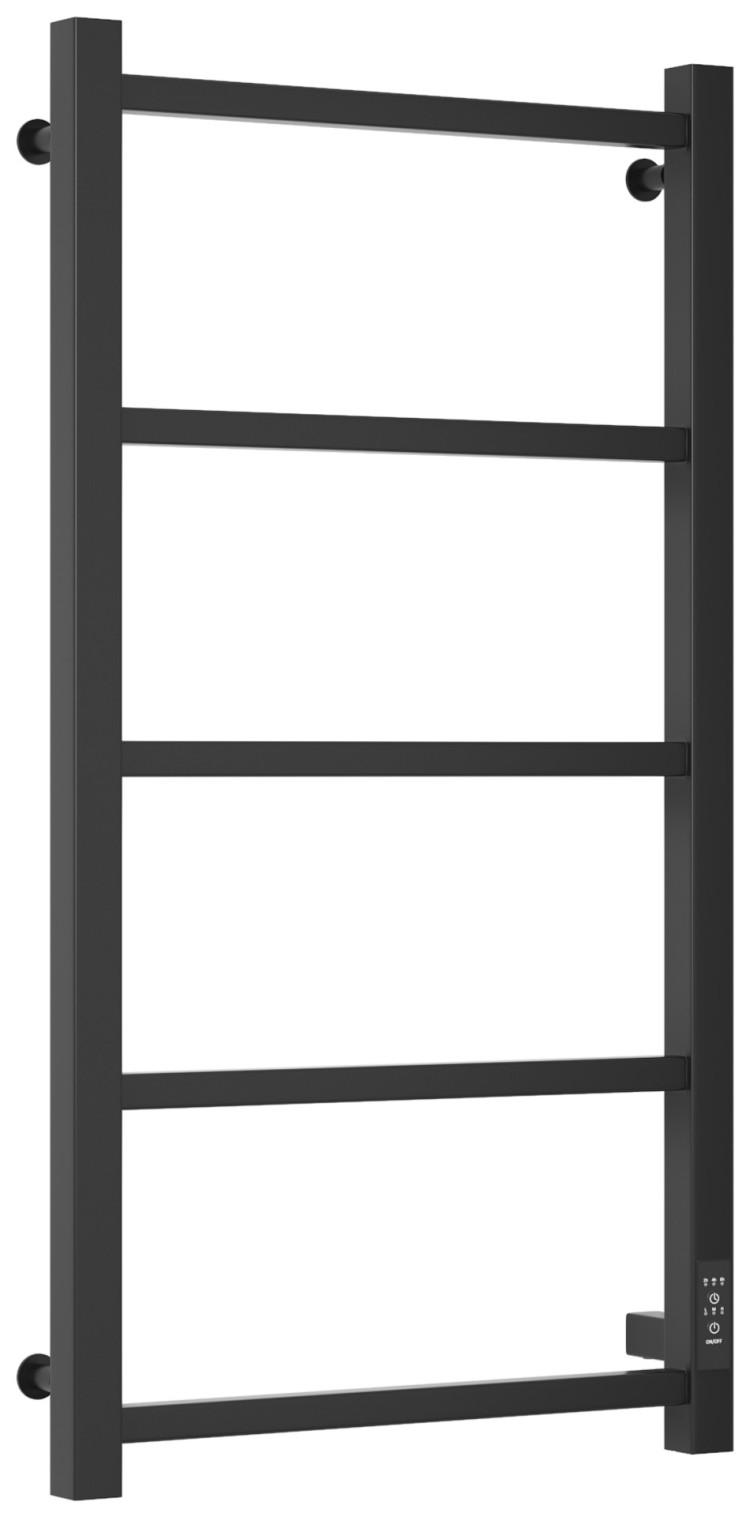 Полотенцесушитель электрический Стилье Формат 25 800х400 Матовый чёрный