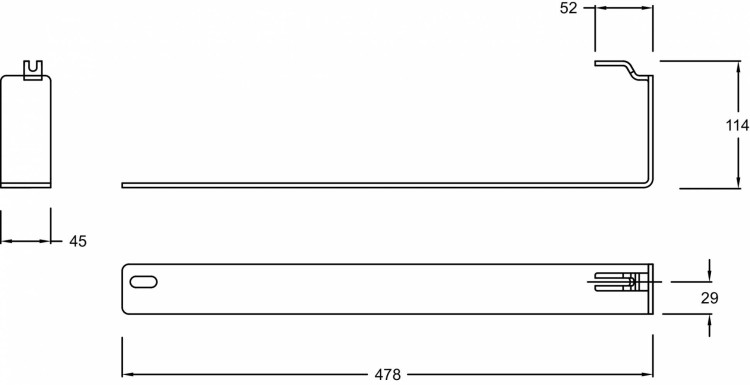 Полотенцедержатель Jacob Delafon TERRACEE4105-CP