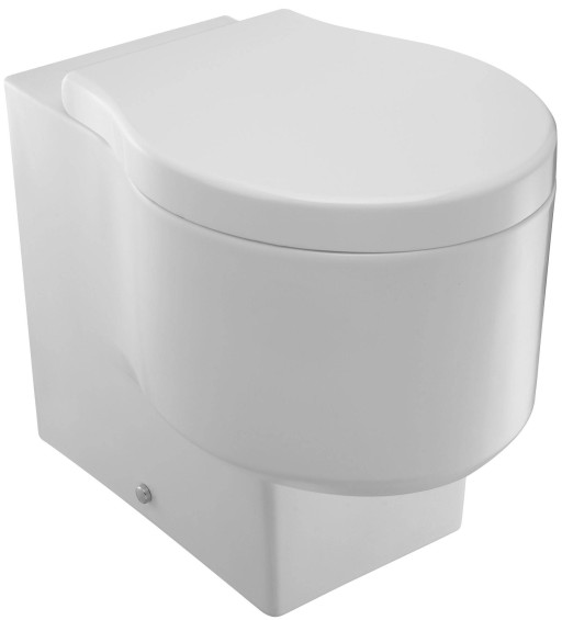 Унитаз «vario» без бачка 54 х 36 см, устанавливаемый влотную к стене Jacob Delafon VIRAGIO E4772-00