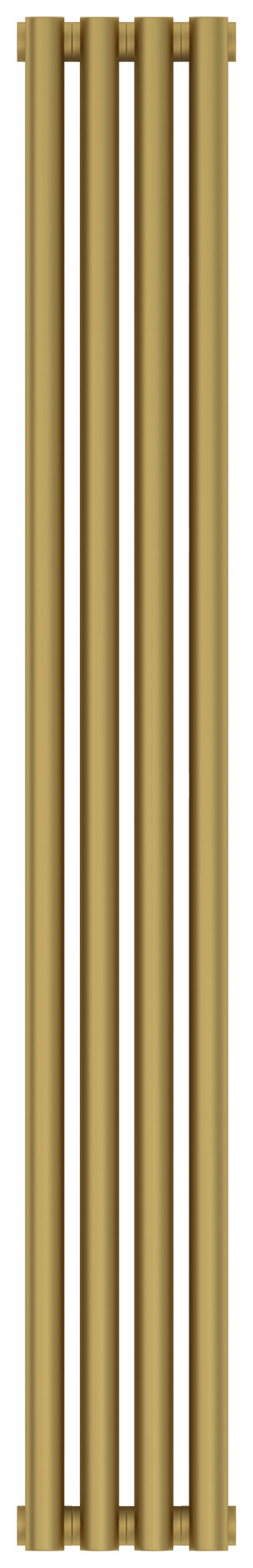 Отопительный радиатор Сунержа Эстет-00 1200х180 4 секции Матовое золото