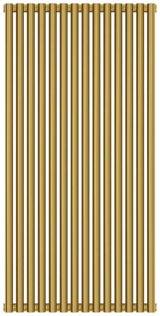 Отопительный радиатор Сунержа Эстет-00 1200х630 14 секций Золото