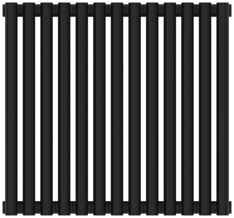 Отопительный радиатор Сунержа Эстет-00 500х585 13 секций Матовый чёрный