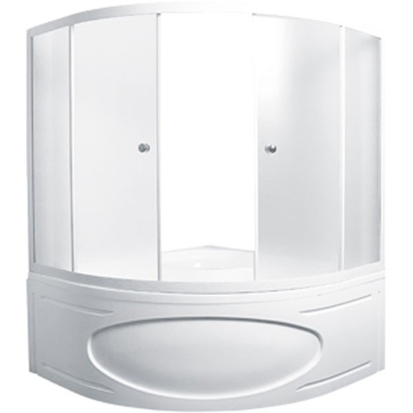 Шторка на ванну 1MarKa Luxe 153