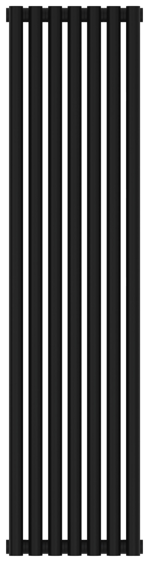 Отопительный радиатор Сунержа Эстет-11 1200х315 7 секций Матовый чёрный