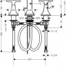 Смеситель для раковины Hansgrohe Metropol Classic 31306000