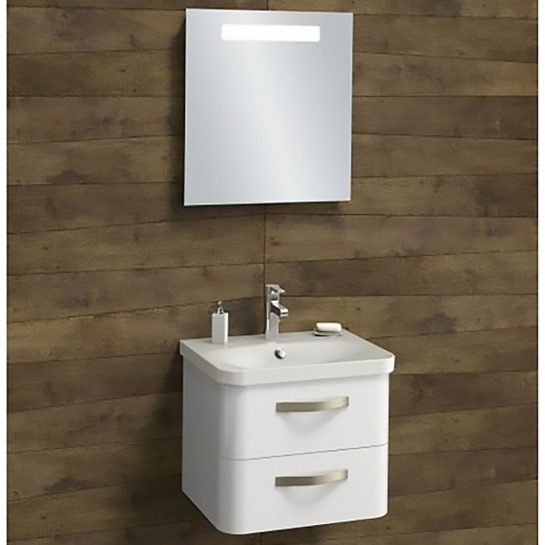 Тумба под раковину Jacob Delafon Replay 60 подвесная 2 ящика