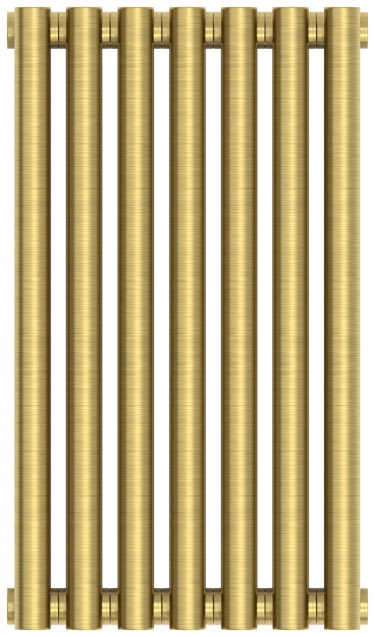 Отопительный радиатор Сунержа Эстет-11 500х315 7 секций Состаренная латунь