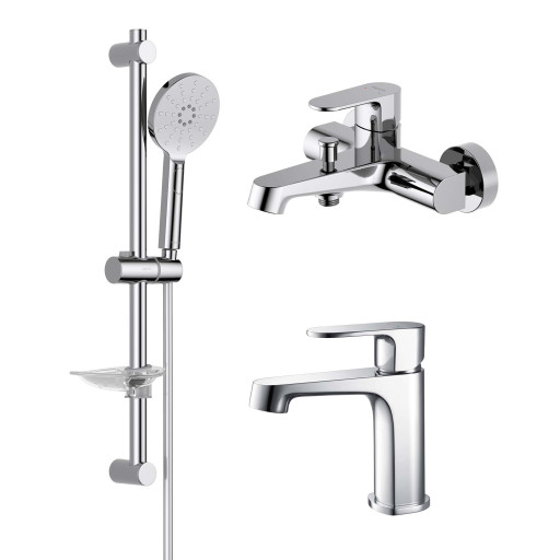 Душевой комплект наружного монтажа Aquatek ОБЕРОН AQ1230CR