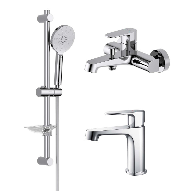 Душевой комплект наружного монтажа Aquatek ОБЕРОН AQ1230CR