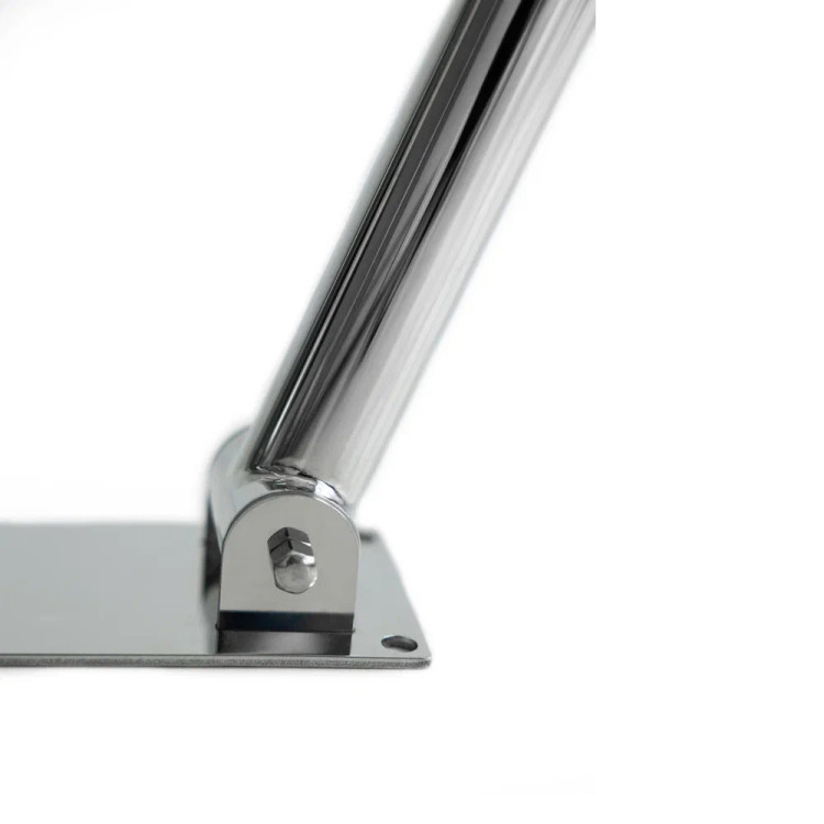 Поручень настенный откидной с бумагодержателем 800*230 мм, POR-0000005