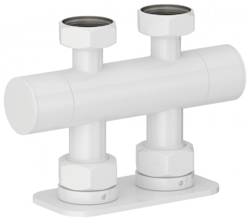 Вентиль 2х3/4&quot; Сунержа прямой скрытый-скрытый EU50 Белый