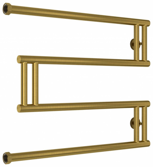 Полотенцесушитель водяной Сунержа High-Tech model &quot;M+&quot; 500х650 Состаренная латунь