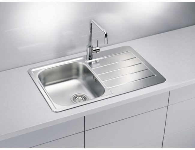 Мойка LINE 80 NAT-90 790X500 в комплекте с сифоном 1130551,