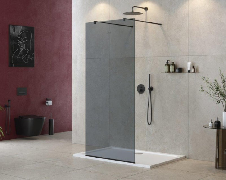 Душевая перегородка LIBERTA-L-2 Cezares LIBERTA-L-2-120-C-NERO